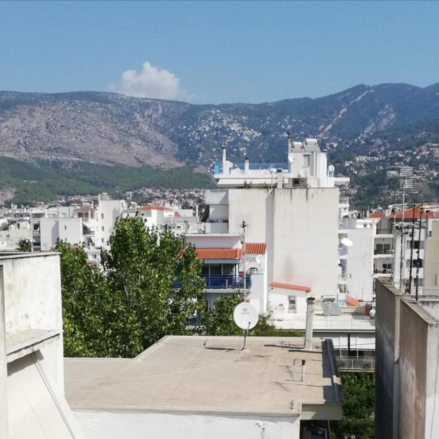 Appartamento Bohemian Loft With View! Volos Esterno foto